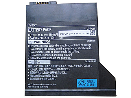 PC-VP-BP42,OP-570-76941 PC batterie pour Nec PC-LR900ED PC-LR700CD S5100 S5200 PC-VP-BP42 OP-570-76941