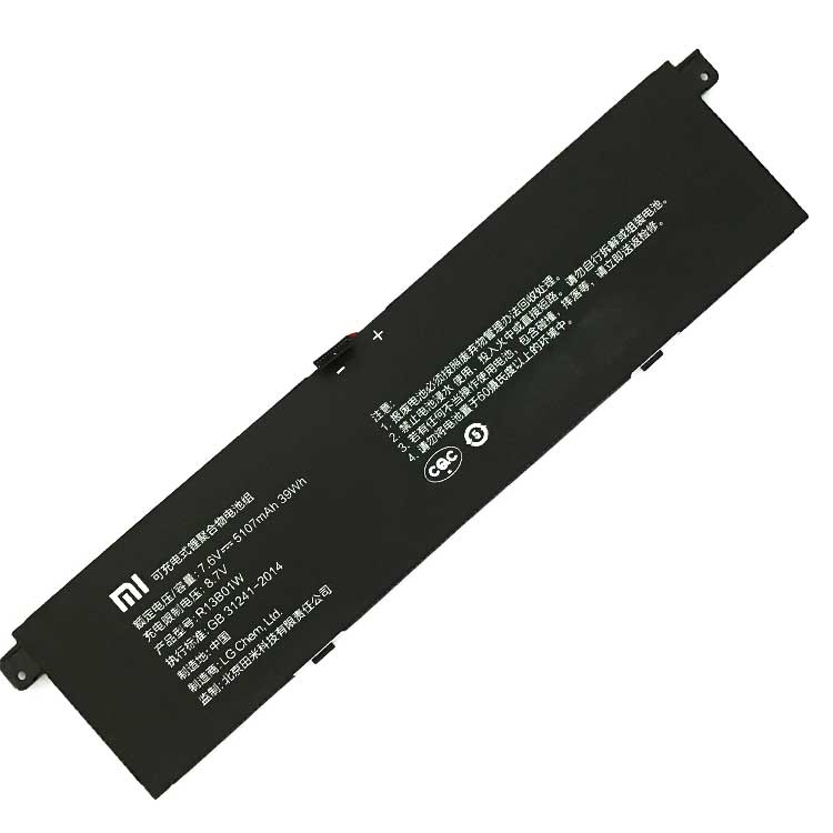 R13B01W,R13B02W PC batterie pour Xiaomi Air 13.3