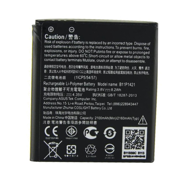B11P1421 smartphone batterie pour ASUS ZENFONE C Z007 ZC451CG 