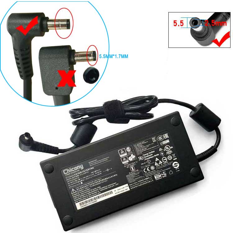 CHICONY MSI GS75 Stealth-093 Chargeur Adaptateur