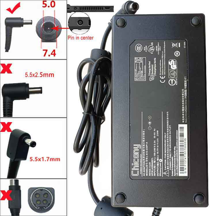 CHICONY MSI GS75 Stealth-093 Chargeur Adaptateur