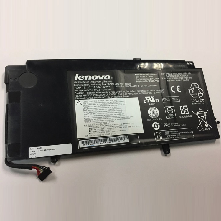 LENOVO ThinkPad Yoga 15 20DRS02AGE Batterie ordinateur portable