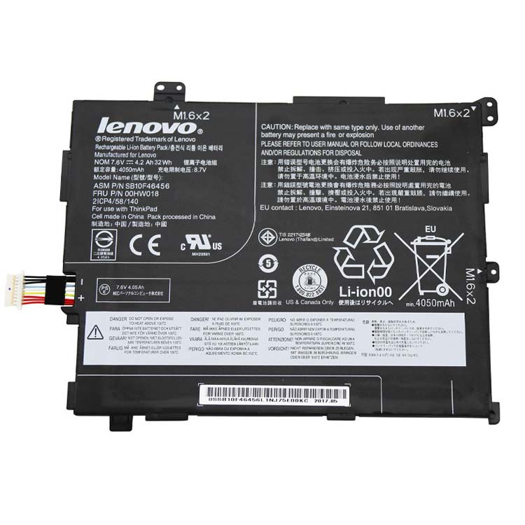LENOVO SB10F46456 Batterie ordinateur portable