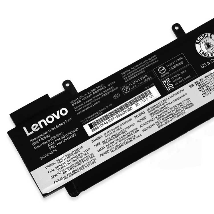 LENOVO 00HW022 Batterie ordinateur portable