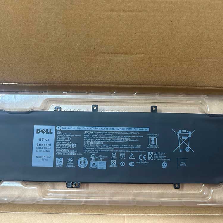 DELL 4K1VM Batterie ordinateur portable