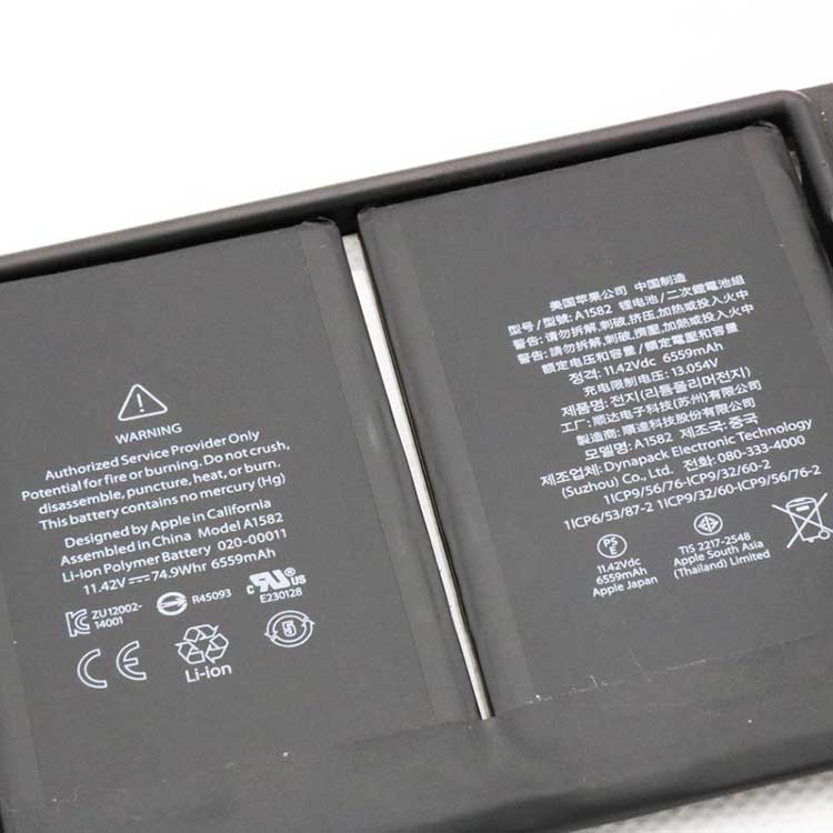 APPLE A1582 Batterie ordinateur portable