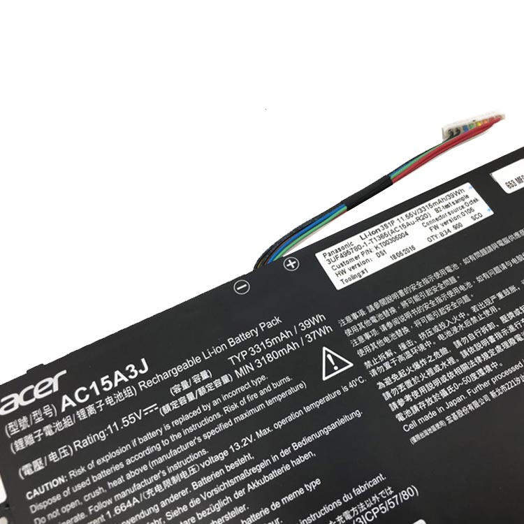 ACER Chromebook 11 CB3-131 Batterie ordinateur portable