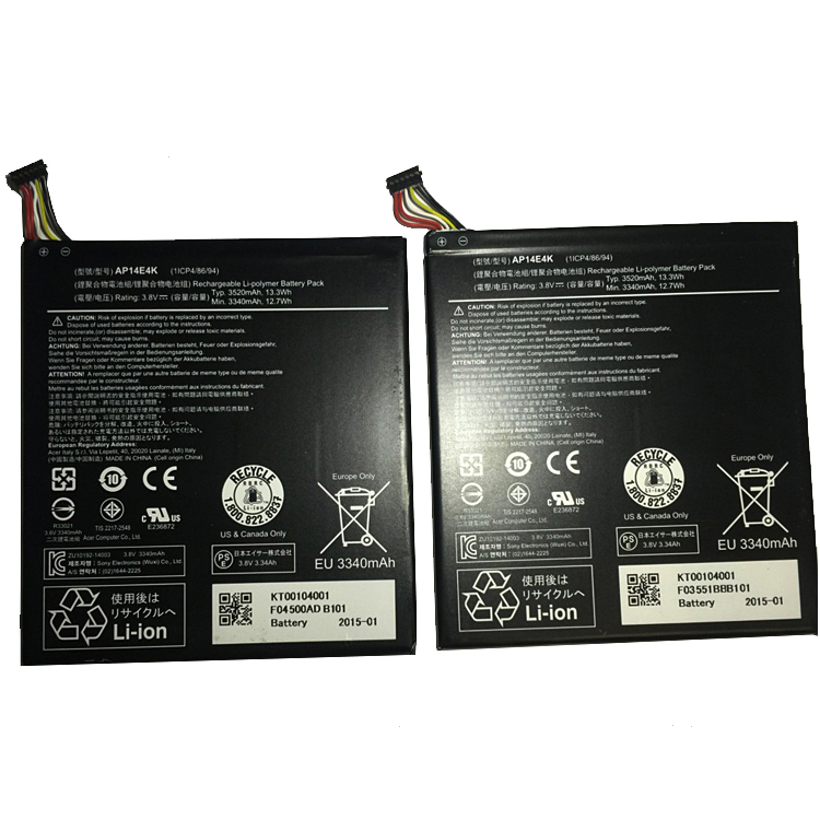 ASUS Acer/Iconia One7 B1-750 Batterie ordinateur portable