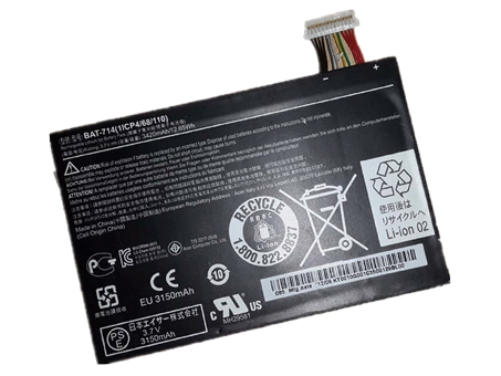 ACER Acer Iconia A110 Tab Batterie ordinateur portable