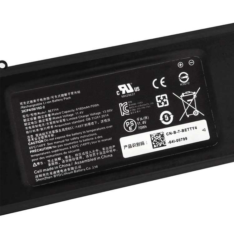 RAZER RZ09-01953E72 Batterie ordinateur portable
