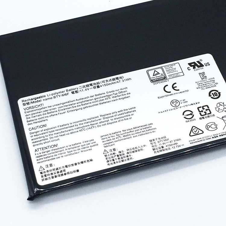 MSI BTY-M6F Batterie ordinateur portable