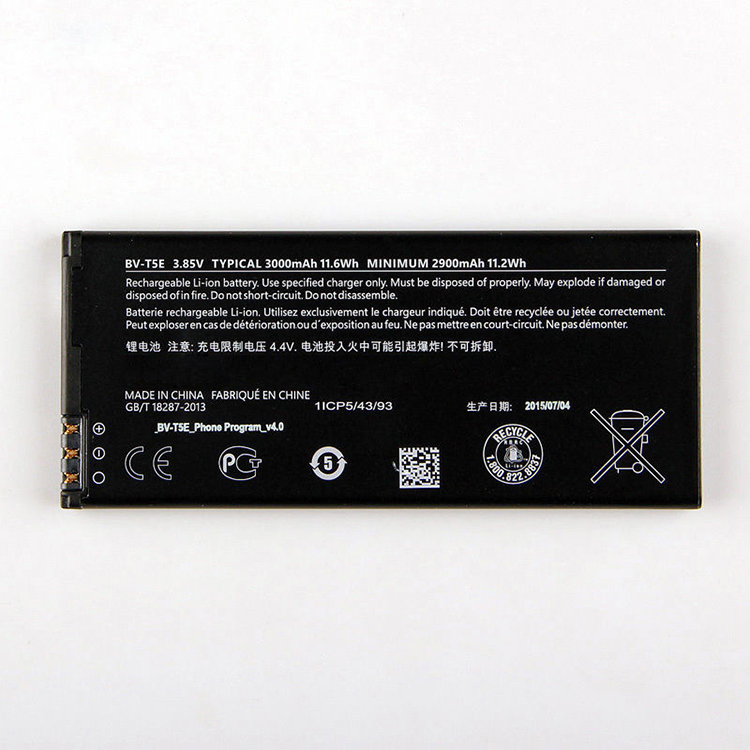 MICROSOFT Microsoft Lumia 950 RM-1106 Batterie ordinateur portable