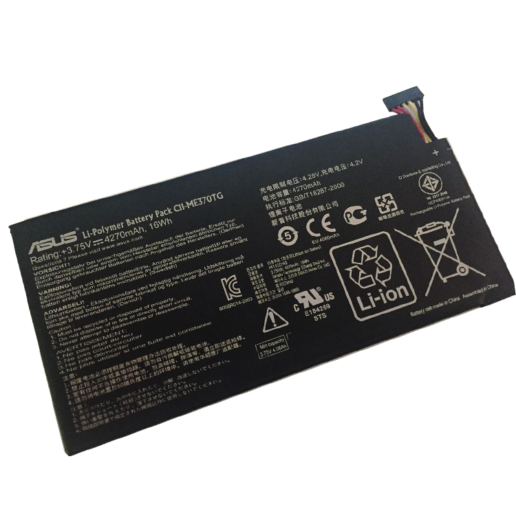 ASUS CII-ME370TG Batterie ordinateur portable
