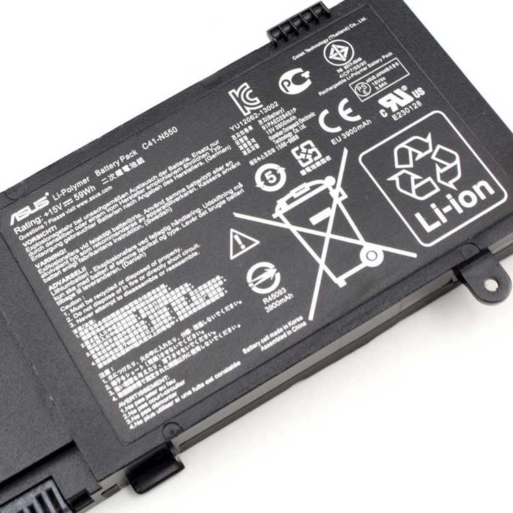 ASUS N550JV-CM205H Batterie ordinateur portable