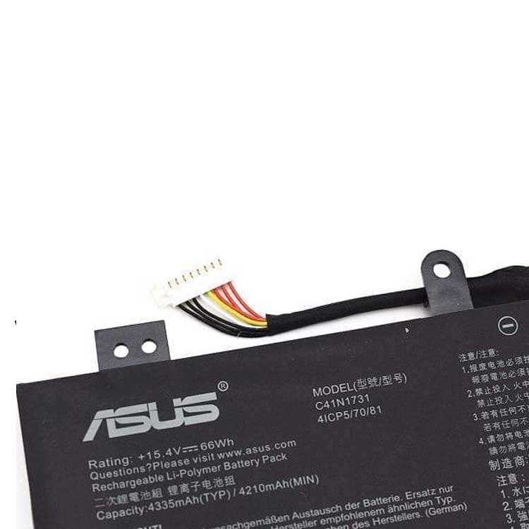 ASUS ROG Strix Scar II GL704GW-EV010T Batterie ordinateur portable