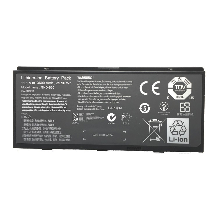 GIGABYTE GND-B30 Batterie ordinateur portable