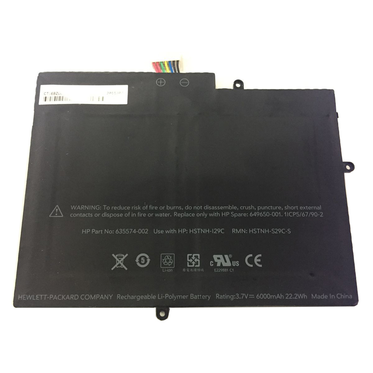 HP HSTNN-S29C-S Batterie ordinateur portable