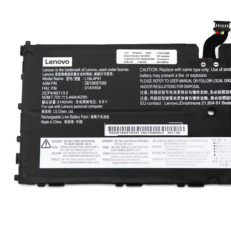 LENOVO L16S4P91 Batterie ordinateur portable