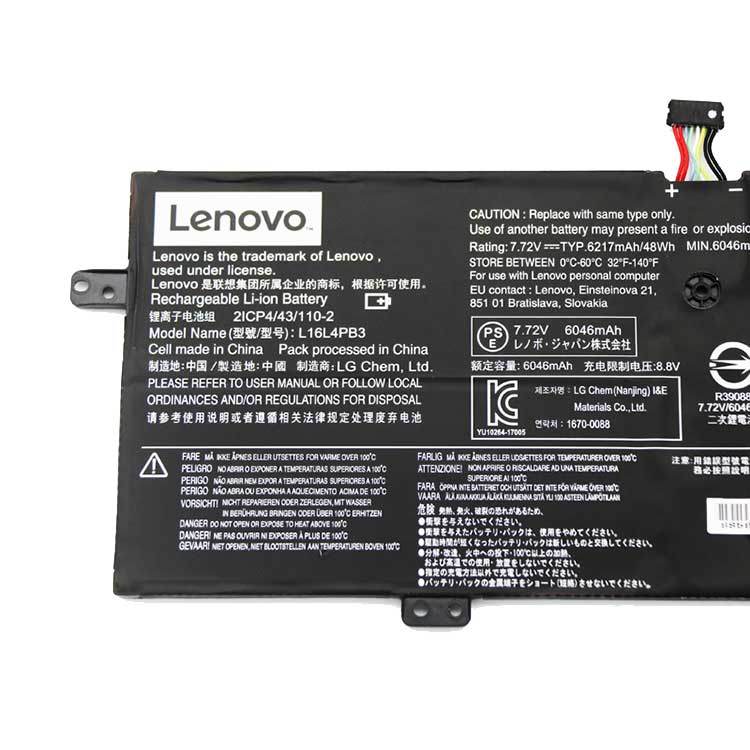 LENOVO Lenovo Ideapad 720S-13ARR Batterie ordinateur portable