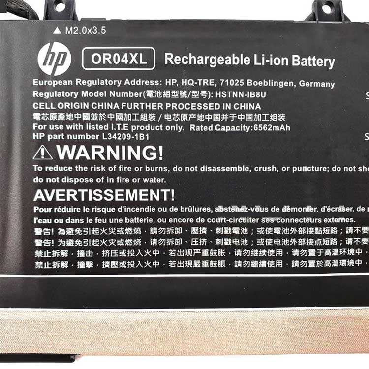 HP L34449-005 Batterie ordinateur portable