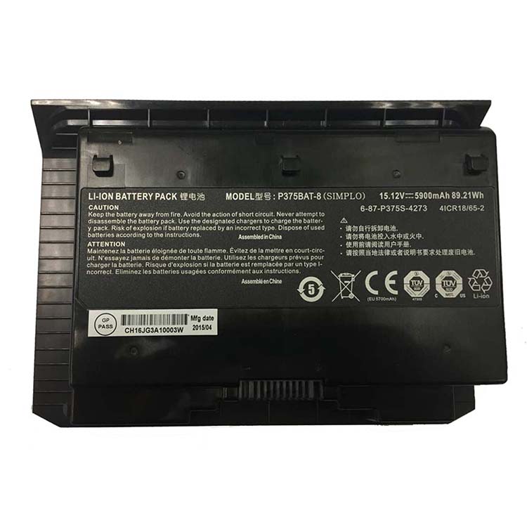 CLEVO X911-980MS-48SH1 Batterie ordinateur portable