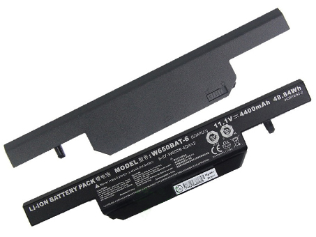 HASEE W650BAT-6 Batterie ordinateur portable