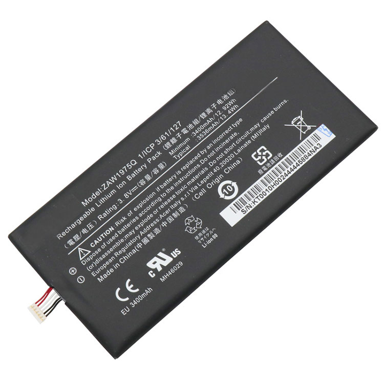 ACER Acer Iconia Tab 7 A1-713 Batterie ordinateur portable