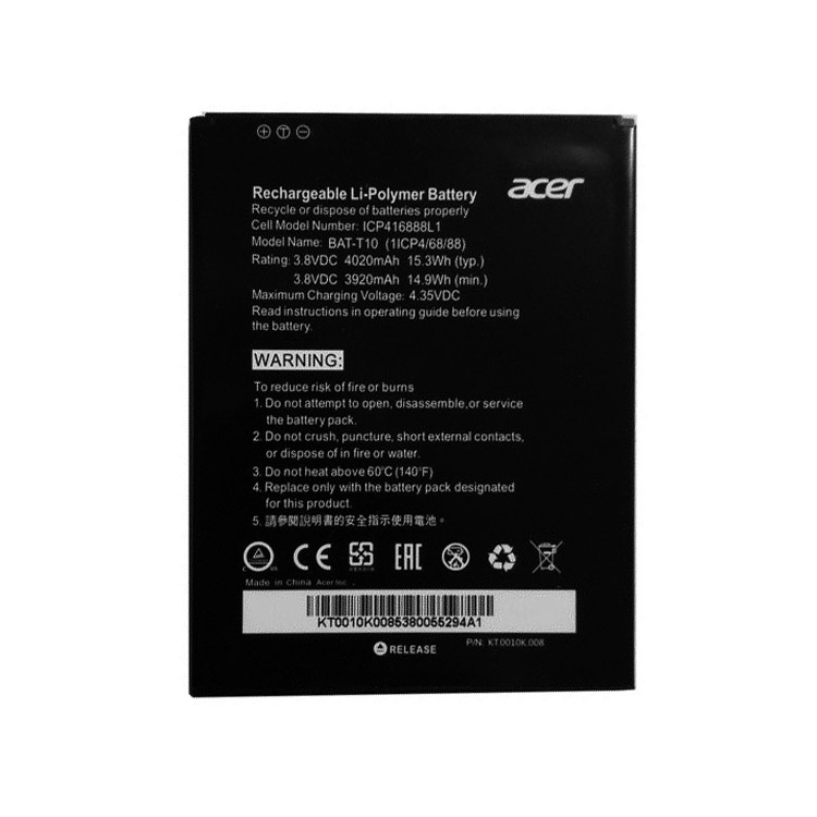ACER ICP416888L1 Smartphones Batterie