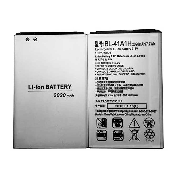 LG BL-41A1H Smartphones Batterie
