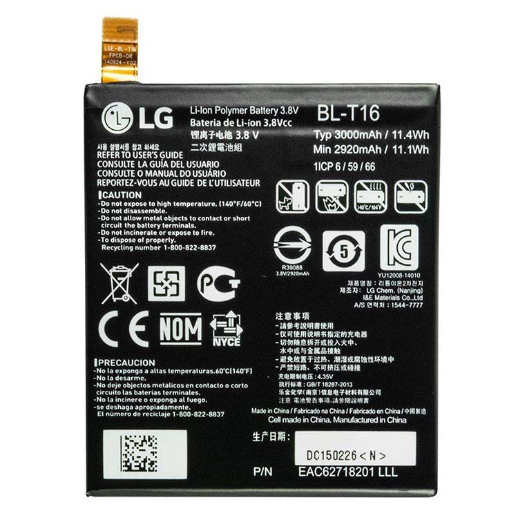 LG BL-T16 Smartphones Batterie