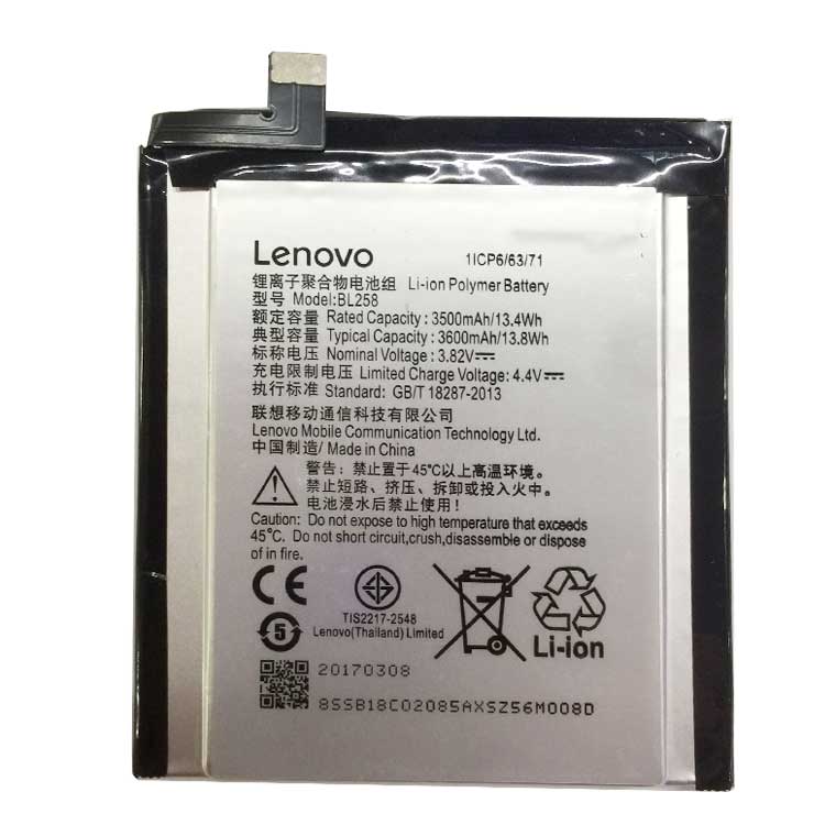 LENOVO Lenovo Vibe X3 Lemeng X3 X3C70 Smartphones Batterie