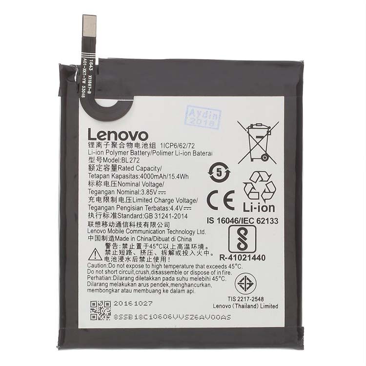 LENOVO BL272 Smartphones Batterie