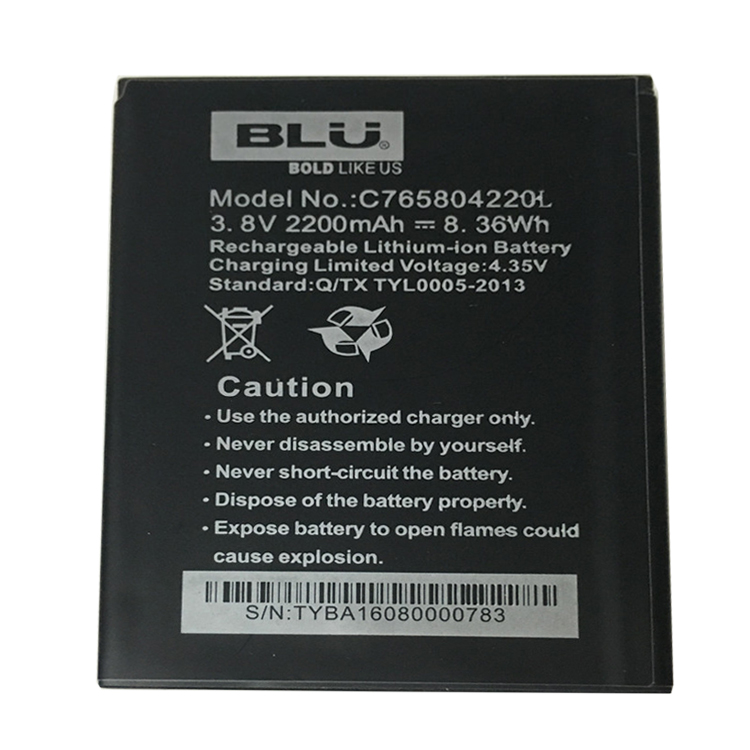 BLU C765804220L Smartphones Batterie
