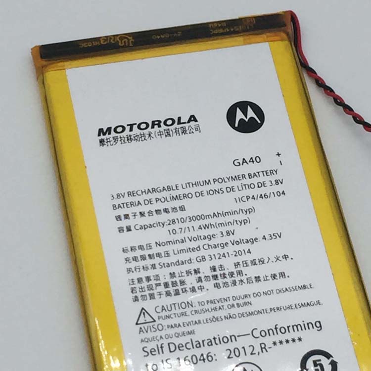 MOTOROLA 1ICP4/46/104 XT1625 Smartphones Batterie