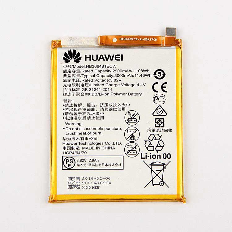 HUAWEI HB366481ECW Smartphones Batterie