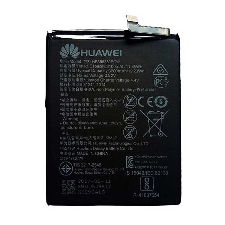 HUAWEI HuaWei honor 9 P10 Ascend P10 VTR-AL00 Smartphones Batterie
