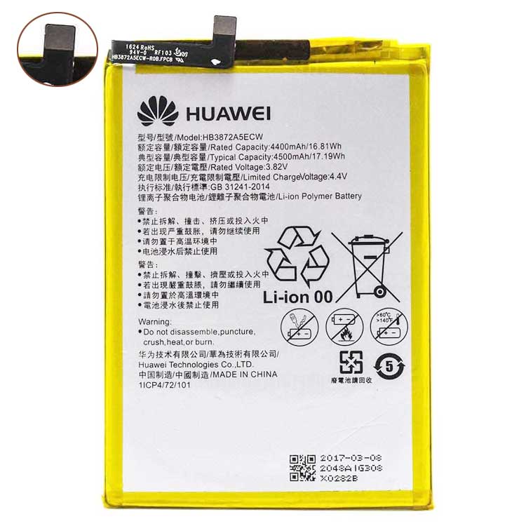 HUAWEI HB3872A5ECW Smartphones Batterie