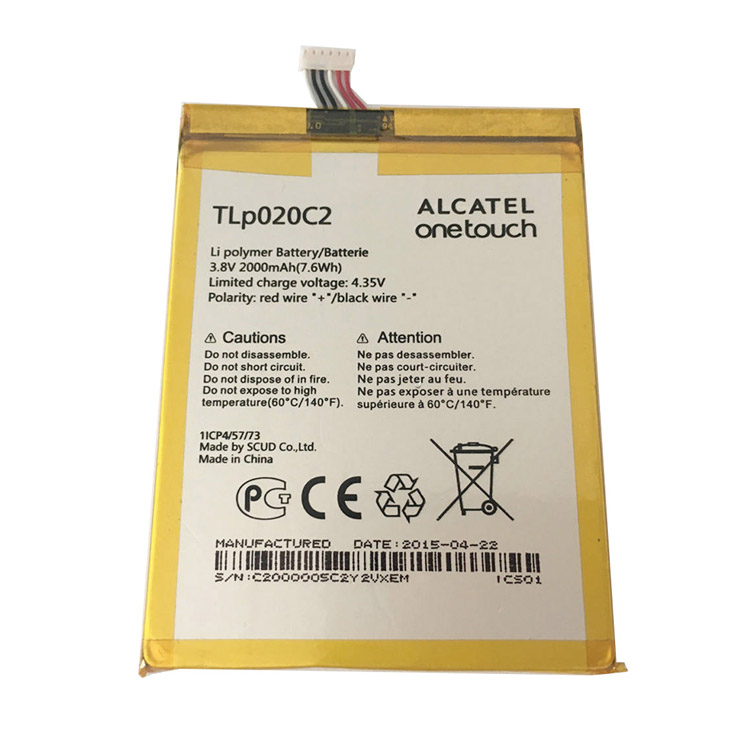 ALCATEL TLp020C2 Smartphones Batterie
