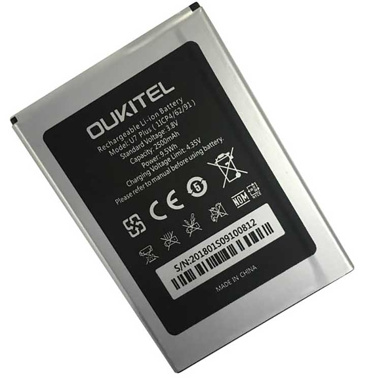 OUKITEL U7 Plus 1ICP4/62/91 Smartphones Batterie