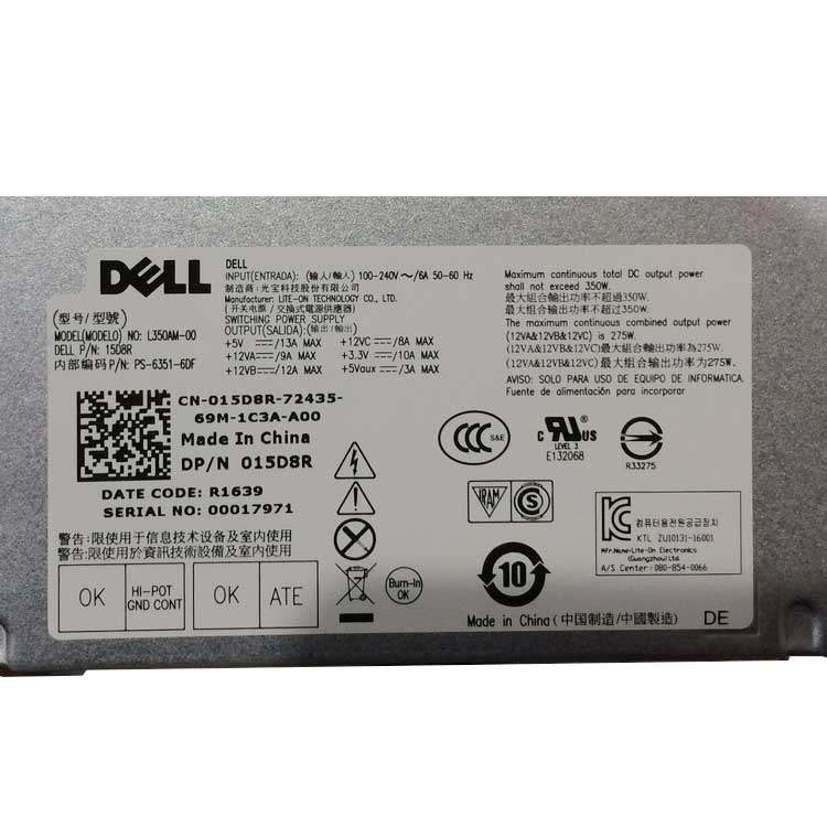 DELL Dell XPS 8910 Alimentation
